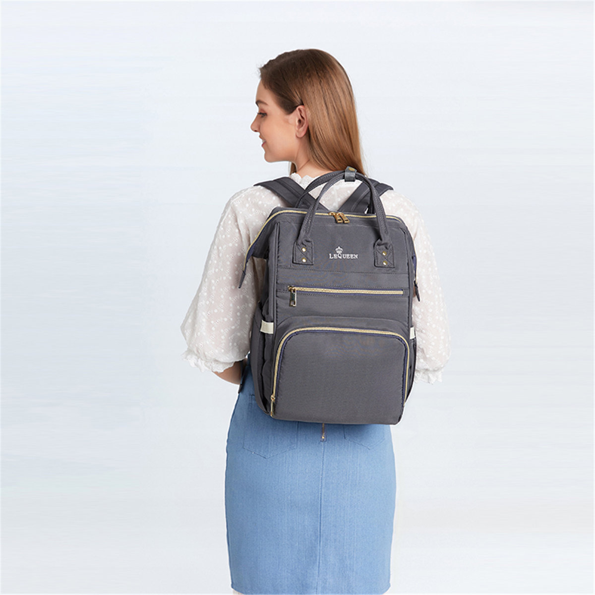 
	Mother And Baby Bag Oxford Cloth Shoulder Storage Bag Multi-Function Large Capacity Waterproof