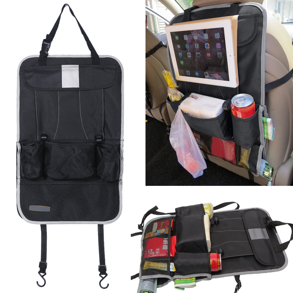 
	Auto Back Car Seat Bag Organizer Holder Multi Pocket Travel Storage Hanging Bag