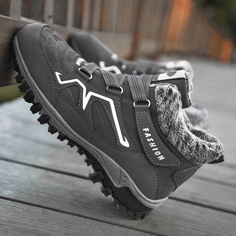 
	Men Suede Warm Lining Non Slip Casual Outdoor Boots