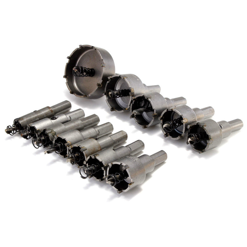 
	12pcs 15mm-50mm Hole Saw Cutter Kit Drill Bit Set