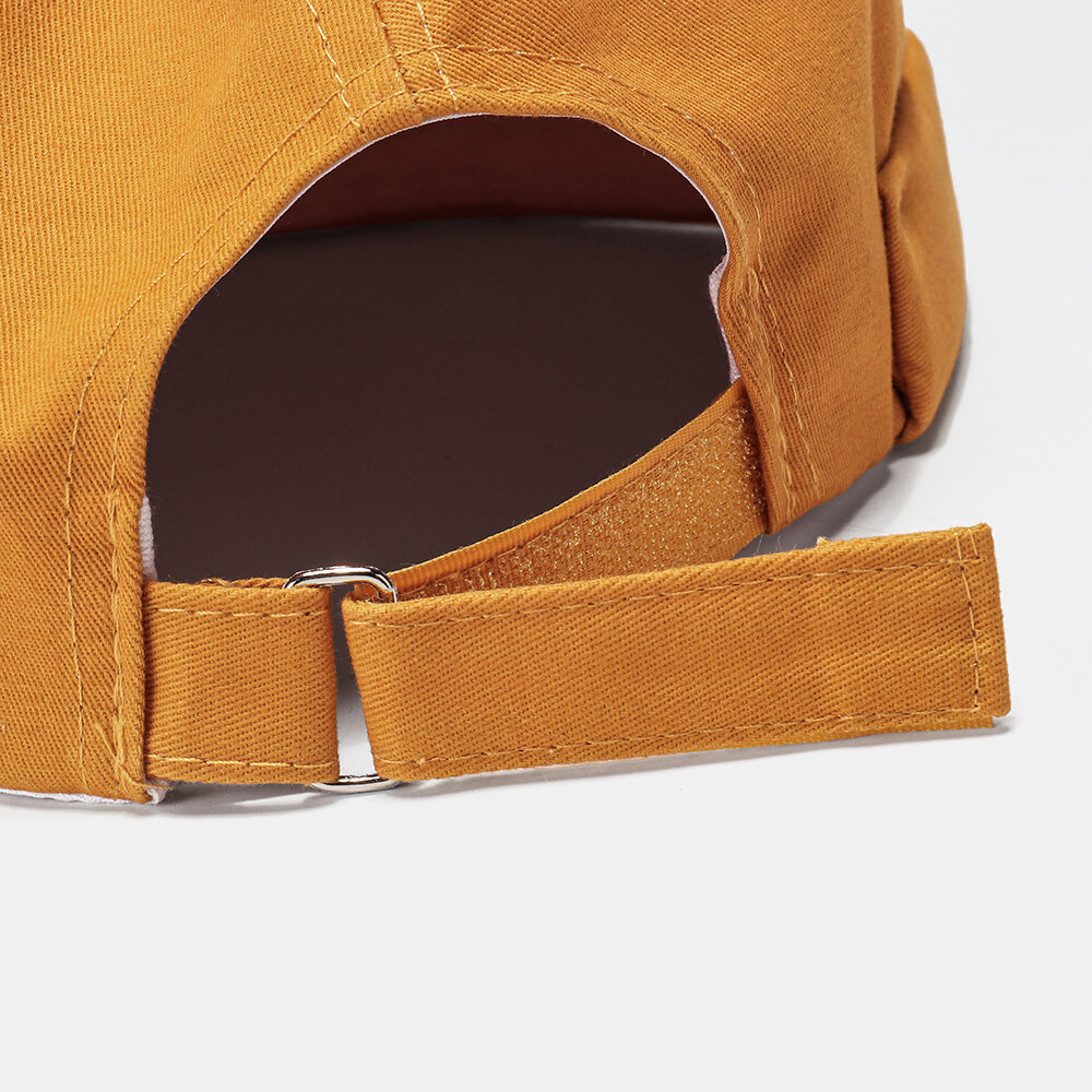 
	Men & Women Brimless Hats Solid Color Coconut Tree Label Skull Caps Hip Hop Hat