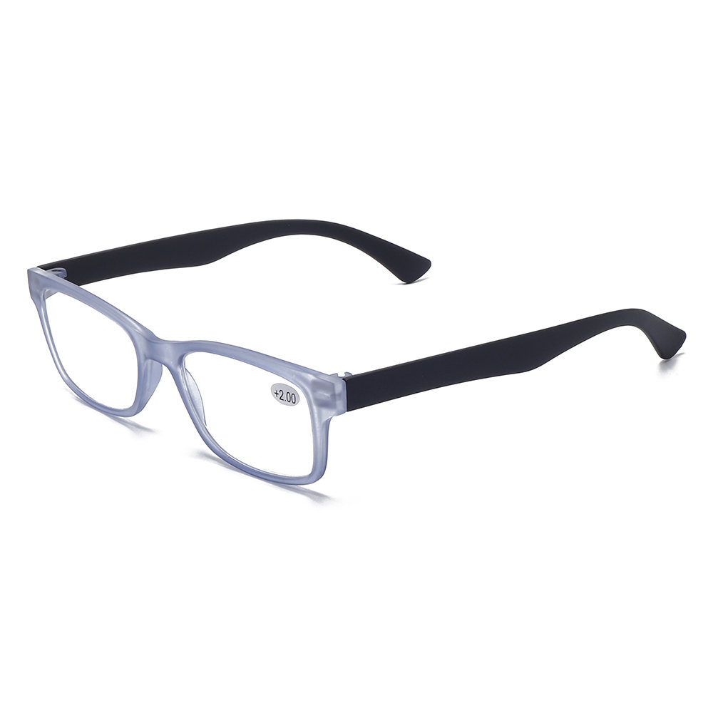 
	Womens Mens Removable Fashion Vintage Light Flexible Square Reading Glasses
