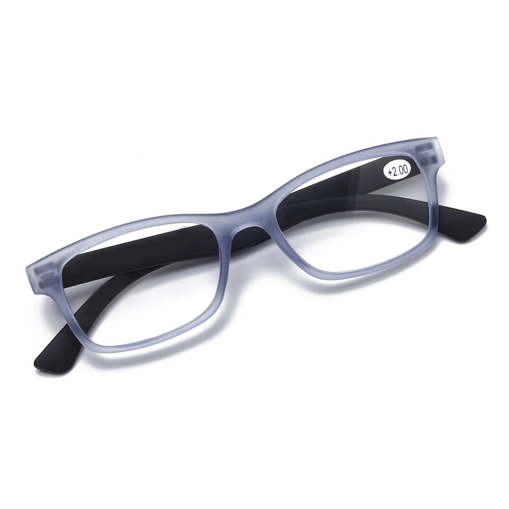 
	Womens Mens Removable Fashion Vintage Light Flexible Square Reading Glasses