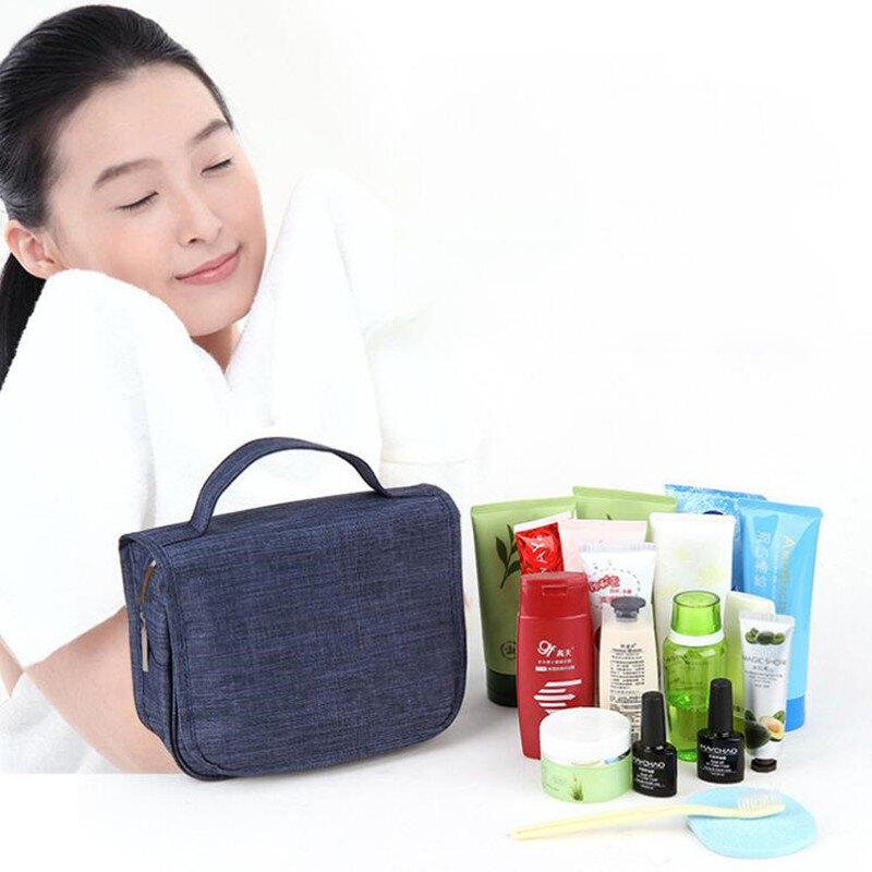 
	Travel Wash Cosmetic Bag Portable Large Capacity Storage Bag