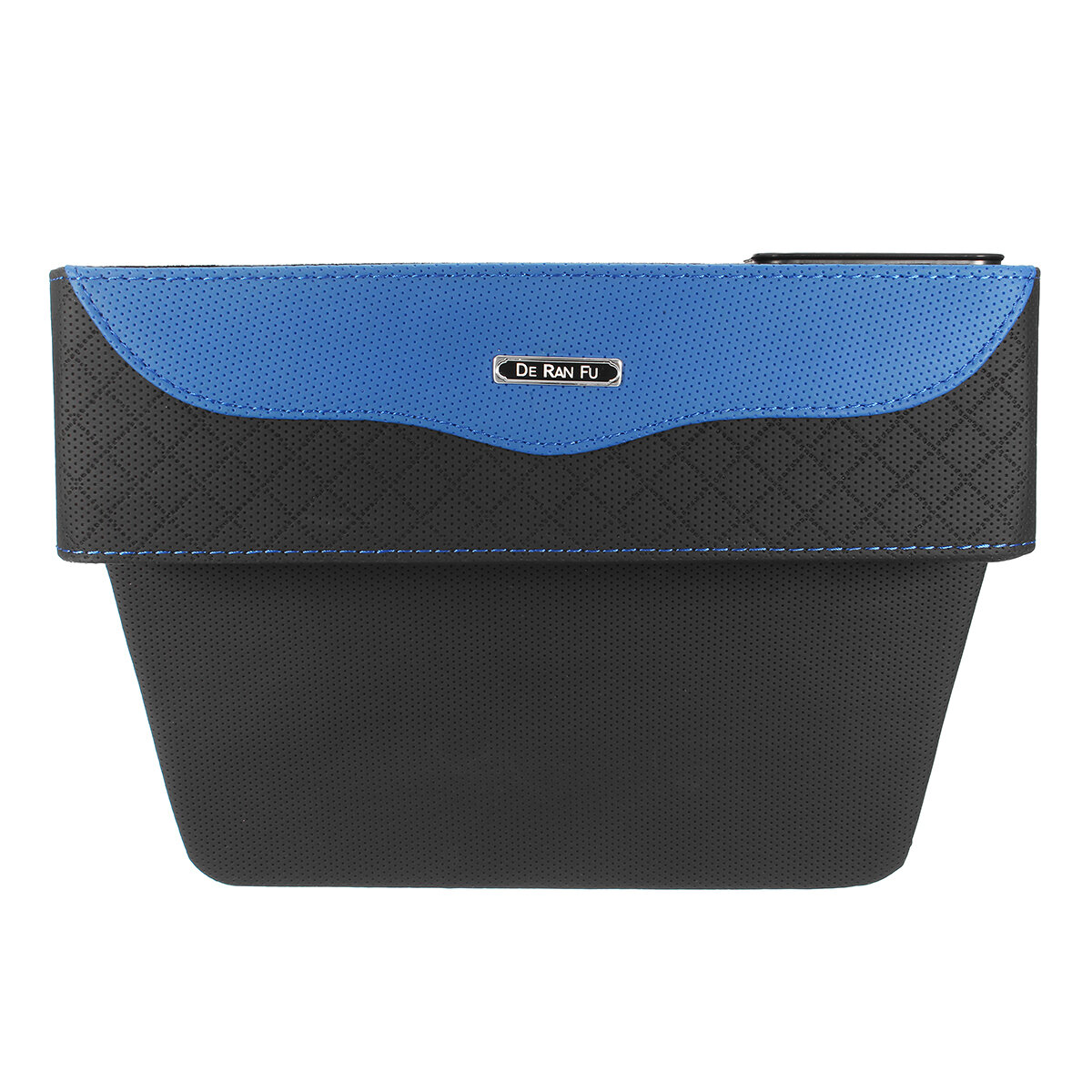 
	Leather Car Seat Crevice Storage Bag Box Money Pot Auto Seat Gap Filler Organizer