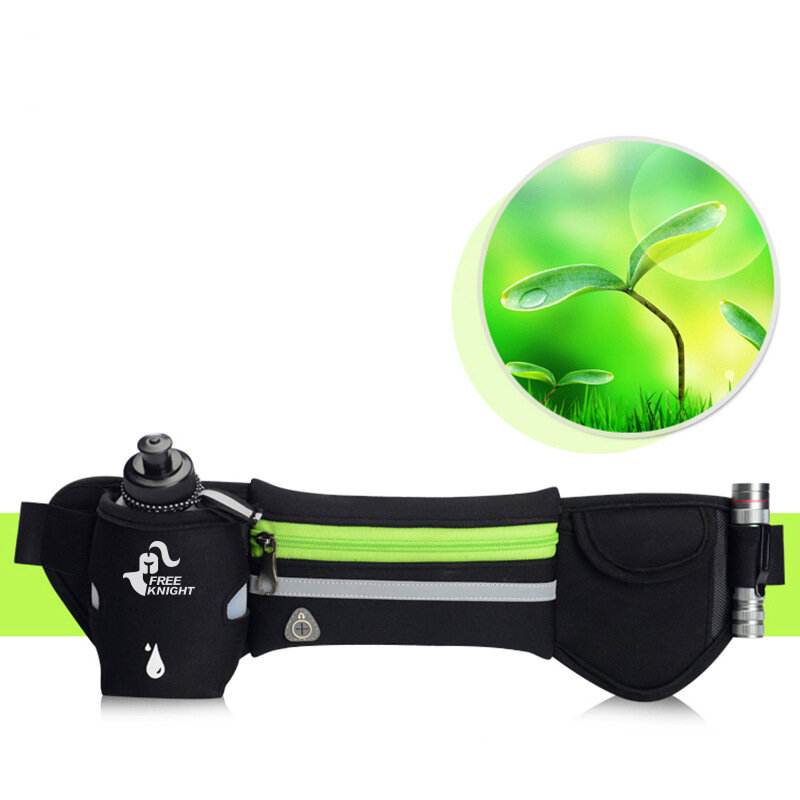 
	Free Knight Sports Reflective Waist Bag Bottle Pouch Phone Holder With Earphone Hole