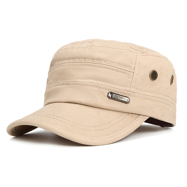 
	Men Women Vintage Cotton Flat Baseball Cap Ourdoot Sport Adjustable Hats