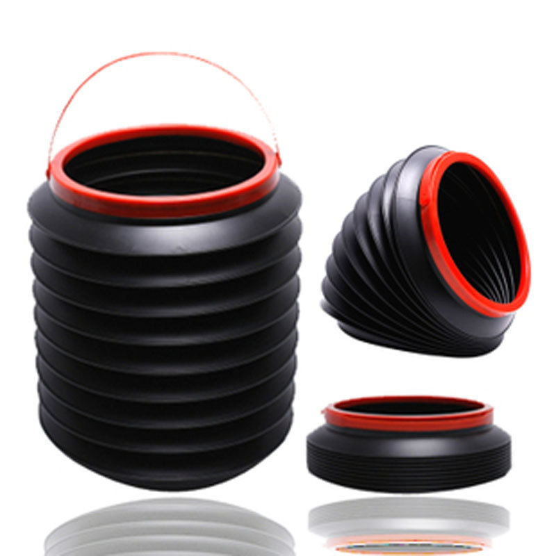 
	Car Garbage Storage Bin Retractable Portable 4l Car Storage Bag Storage Box