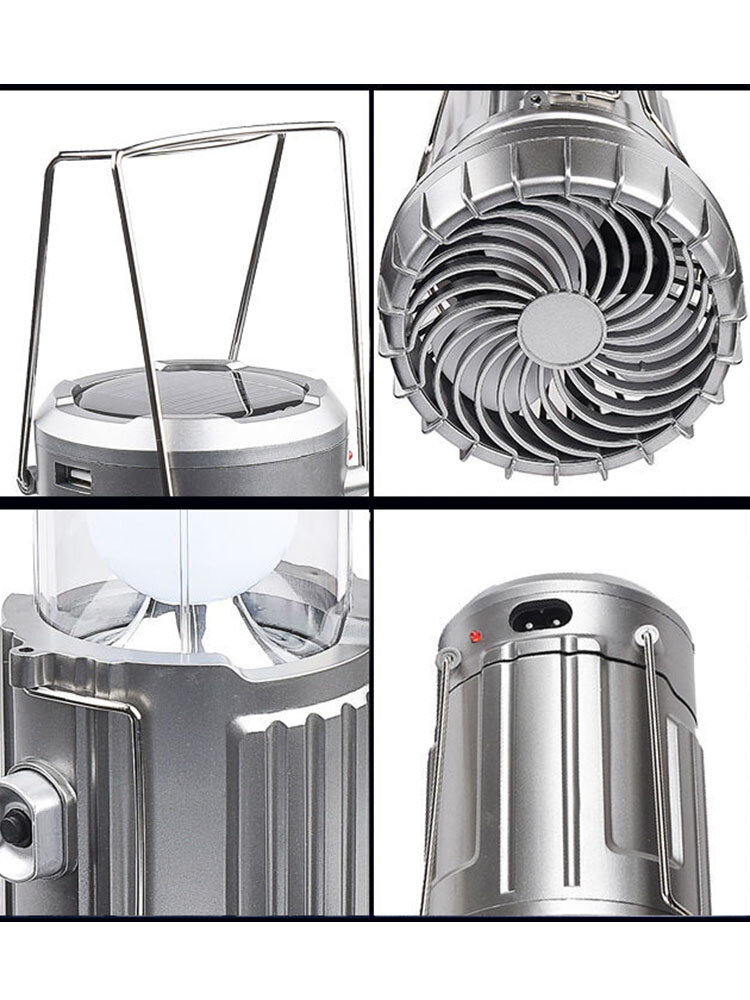 
	1 PC Multi-functional Solar Energy Dry Battery Power Portable Stretching Hidden Camping Outdoor Hanging Tent Light With Electric Fan