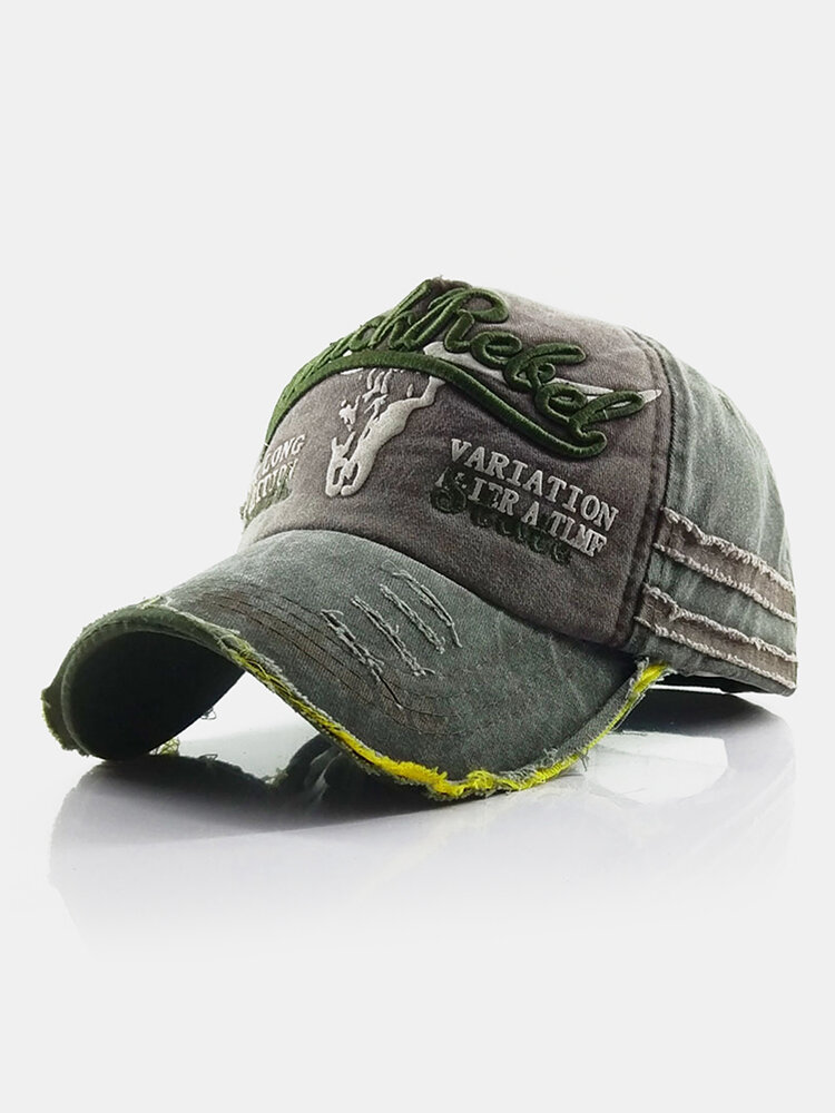 
	Baseball Cap Retro Sun Hat Embroidery Hats