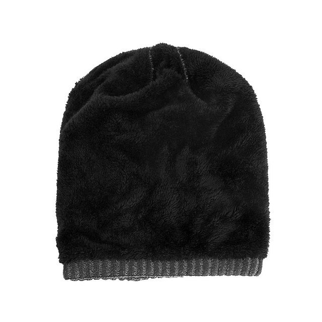 
	Women Men Double Color Warm Caps Knitted Beanie Hats