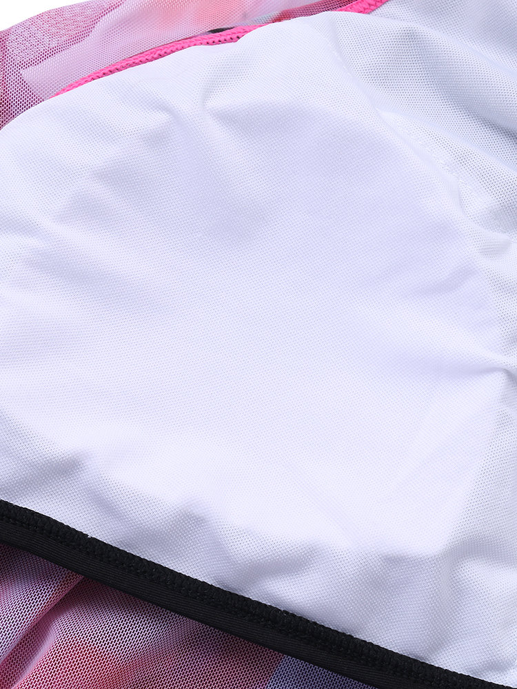 
	Plus Size Women Printed Plaid Halter String Backless Cozy Tankinis Swimsuits