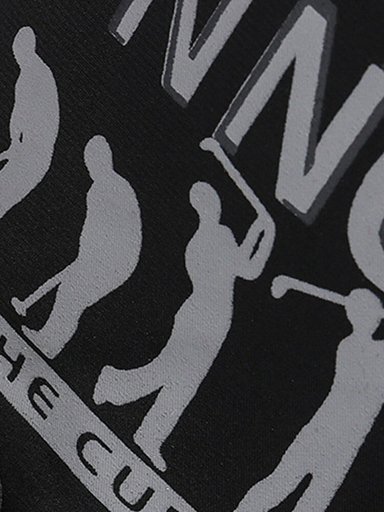 
	Unisex Cotton Quick-drying Letter Print With Night Reflective Strip Windproof Rope Outdoor Sunshade Baseball Cap