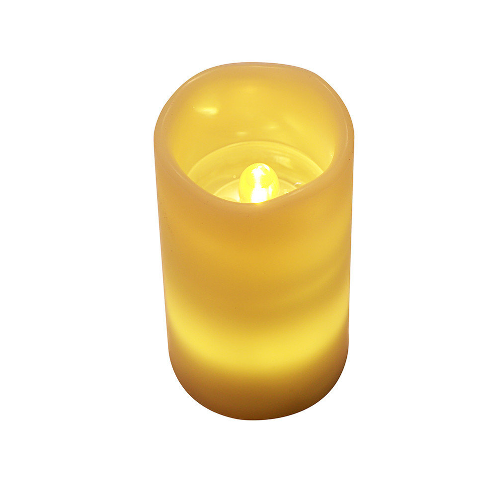 
	Battery Powered Christmas Snowflake LED Candle Light Flameless Projection Flickering Remote Control