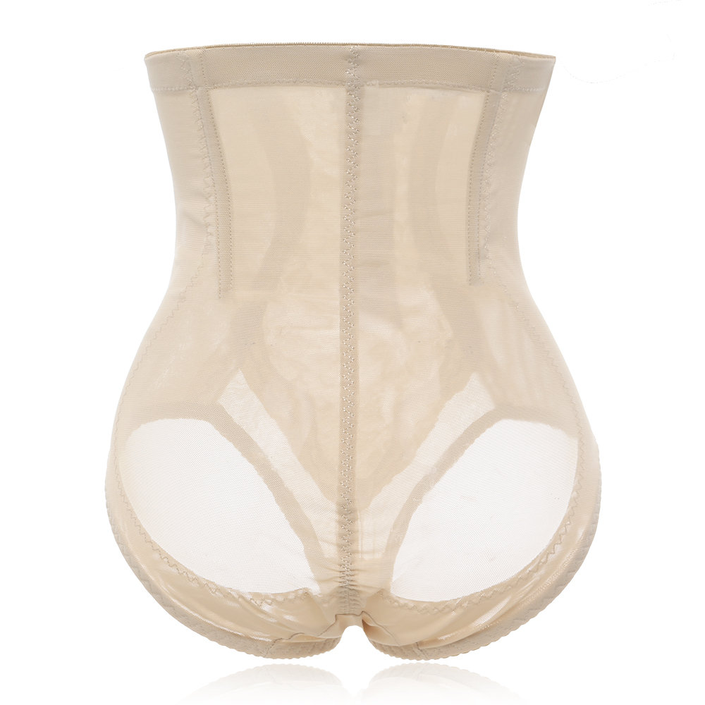 
	Plus Size Front Zipper High Waist Belly Control Shapewear