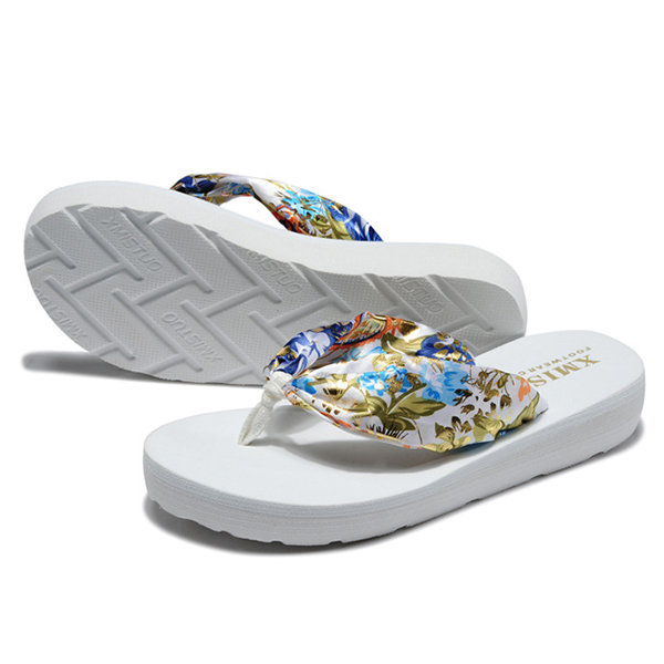 
	Big Size Colorful Ribbon Clip Top Flip Flops Summer Outdoor Holiday Beach Slippers