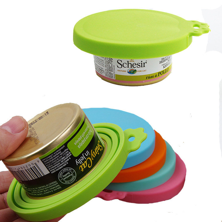
	Pet Canned Food Grade Silicone Cat And Dog Sealed Canned Lid