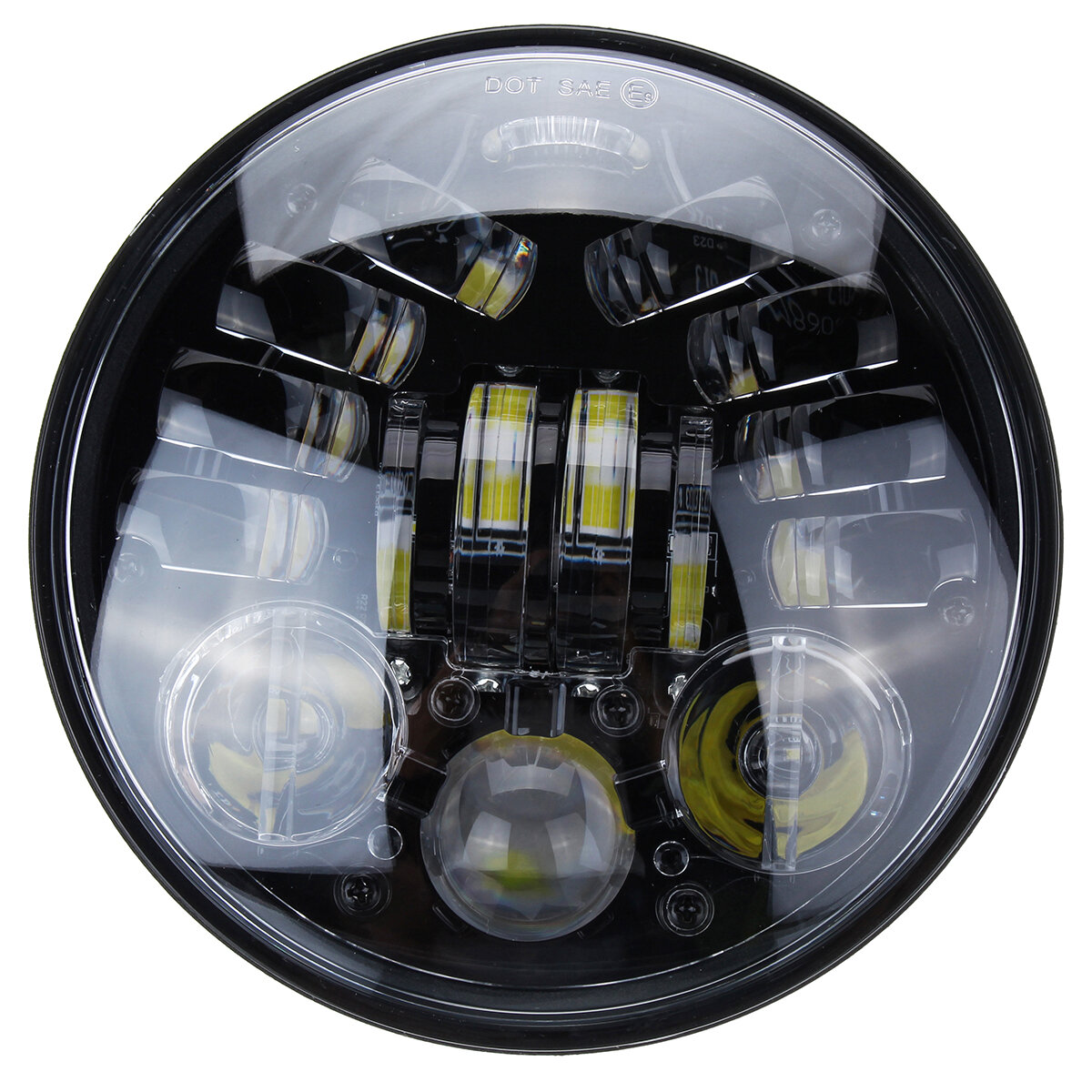 
	5.75” 70w Led Headlight Projector For Harley Davidson Dyna Breakout Fatboy