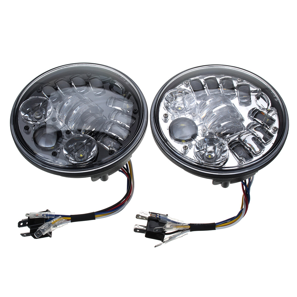 
	5.75” 70w Led Headlight Projector For Harley Davidson Dyna Breakout Fatboy