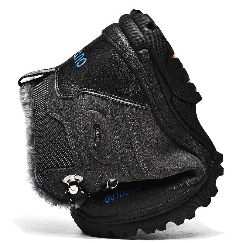 
	Men Outdoor Non-slip Hard Wearing Warm Lining Casual Hiking Boots