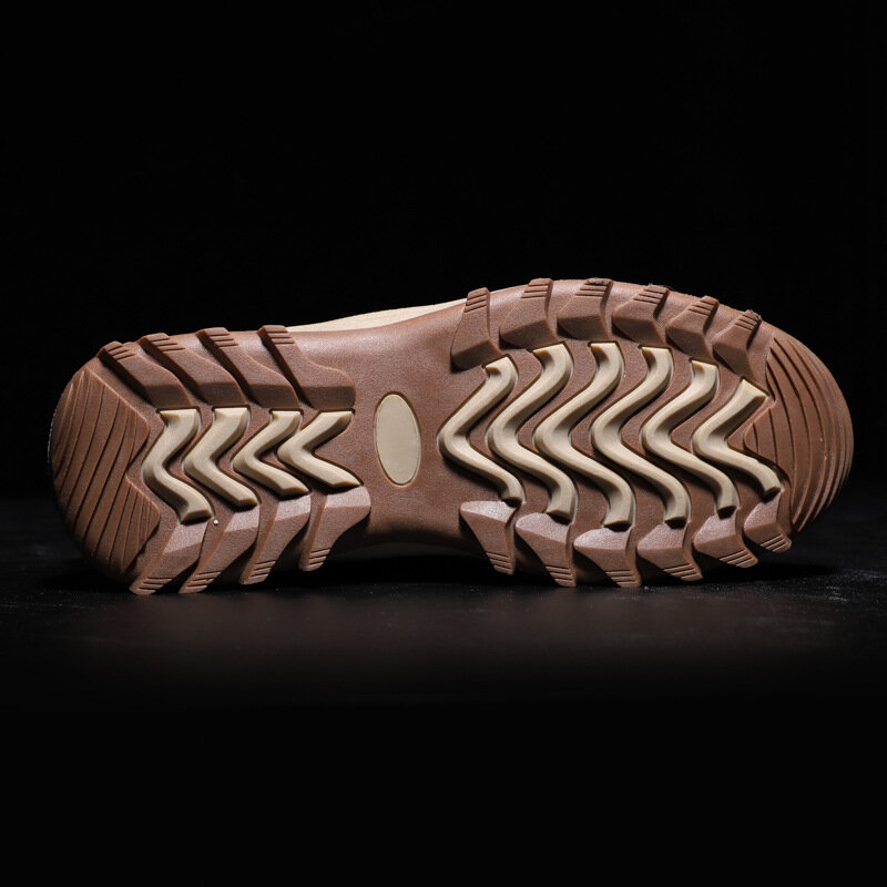 
	Men Warm Lining Non Slip Outdoor Waterproof Microfiber Leather Boots