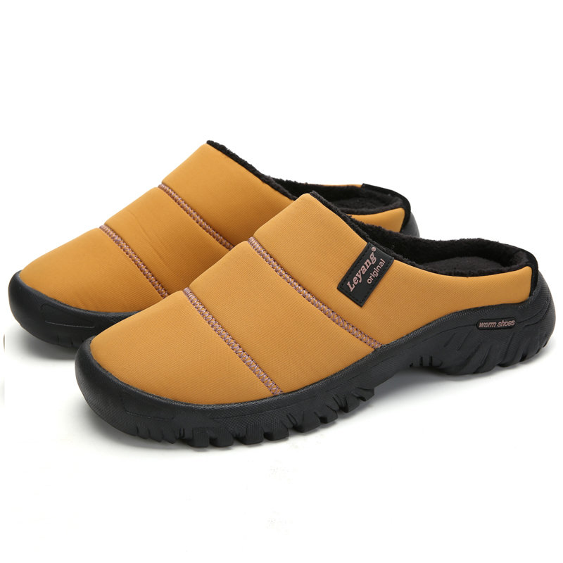
	Men Warm Waterproof Non Slip Comfy Soft Home Slipper Boots