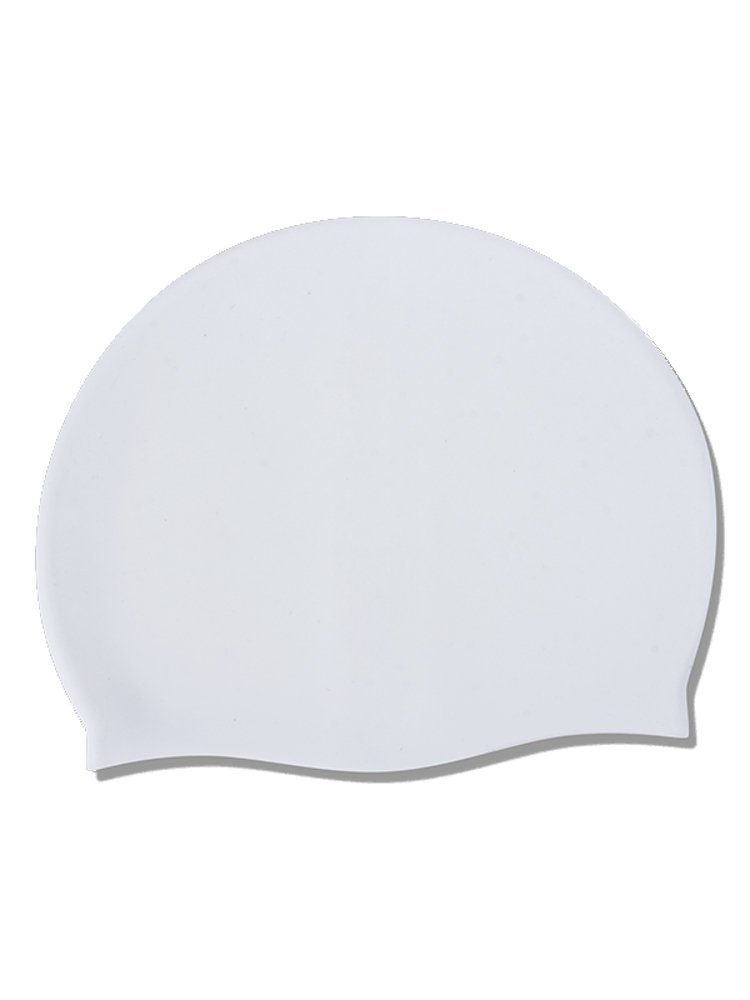 
	Silicone Waterproof Solid Color Swimming Cap For Adult