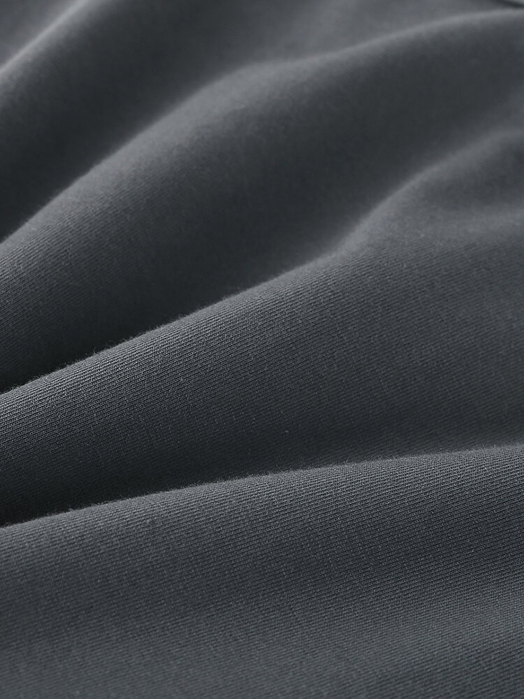 
	Solid Color Cozy Mid Waist Modal Breathable Boxer Briefs for Men