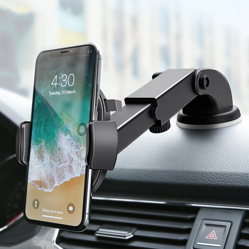 
	Strong Suction Cup Adjustable Arm 360 Degree Rotation Windshield Holder Dashboard Stand
