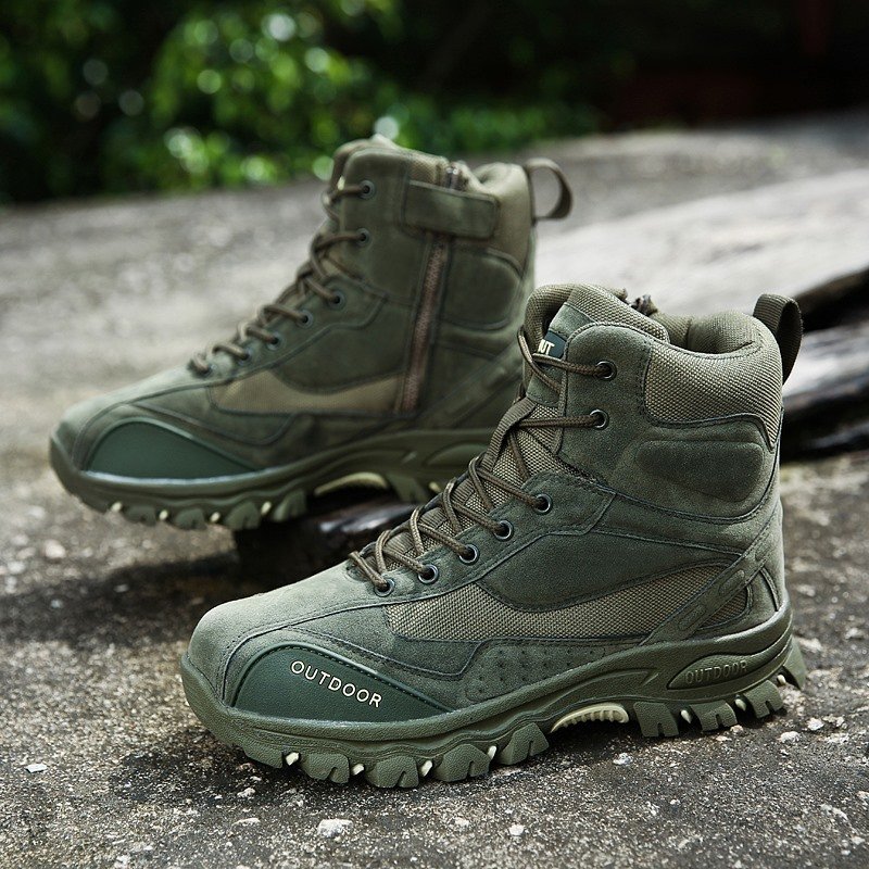 
	Men Outdoor Non Slip Shock Absorption Casual Ankle Boots