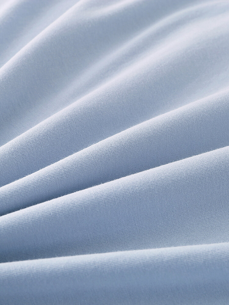 
	Mens Cartoon Astronaut Print Cotton Daily Loose O-Neck T-Shirts