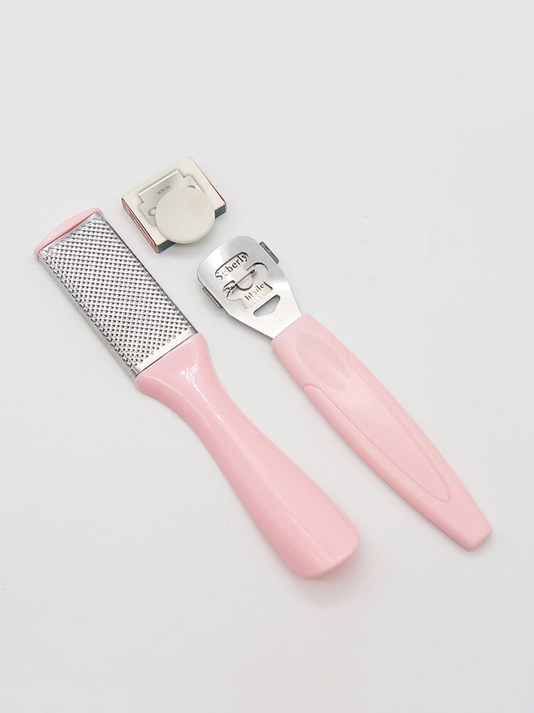 
	4/5/10 Pcs Pedicure Tool Set Remove Calluses Dead Skin Pedicure Knife Foot File Kit