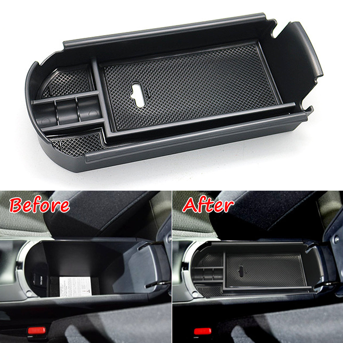 
	Car Glove Storage Box Center Console Armrest Box For Toyota C-HR CHR