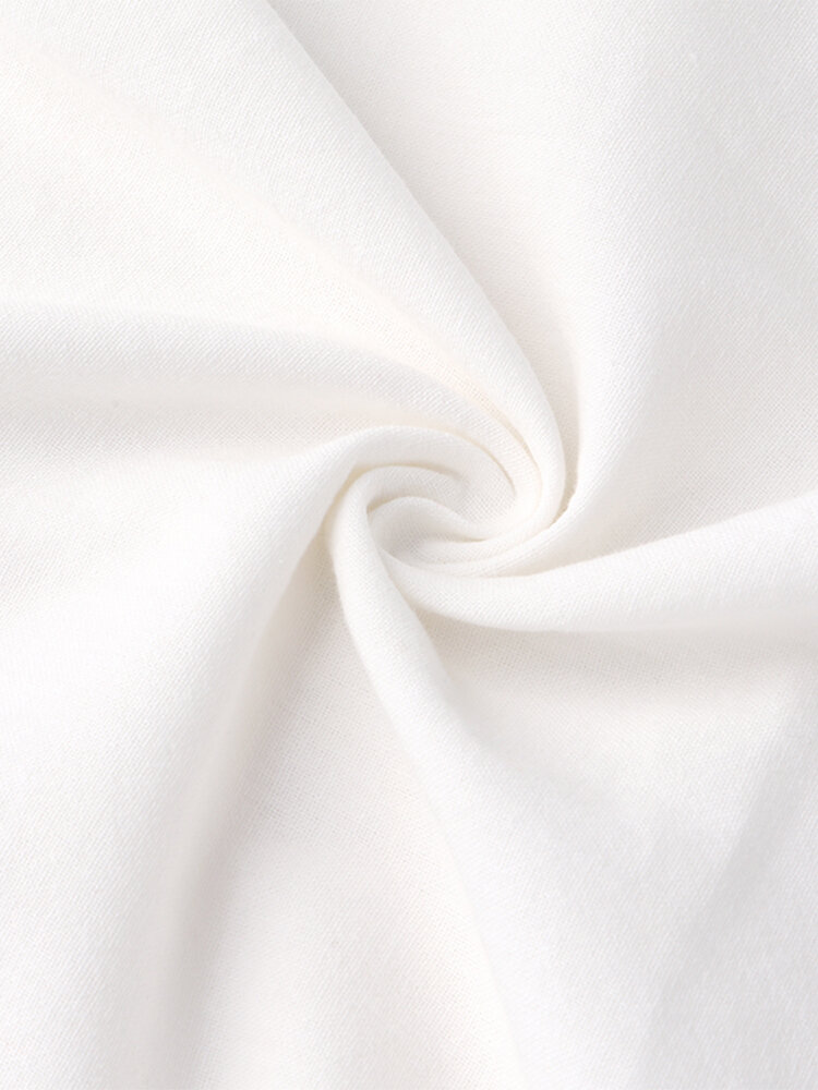 
	Casual Solid Color Ruffled Hem O-neck Pleated Long Maxi Tiered Dress