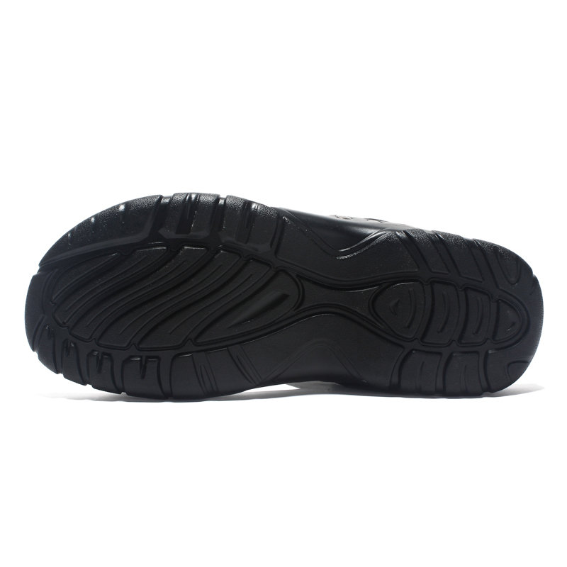 
	Men Pure Color Leather Large Size Non Slip Soft Sole Casual Beach Sandals