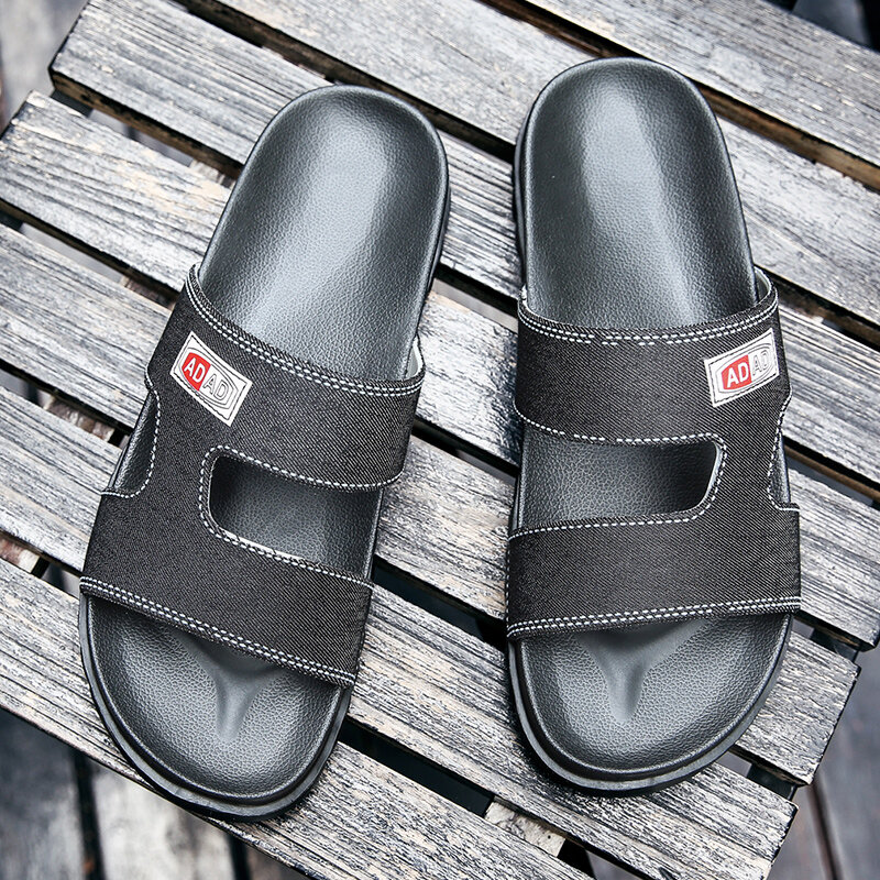 
	Men Open Toe Slip On Garden Beach Water Slide Sandals