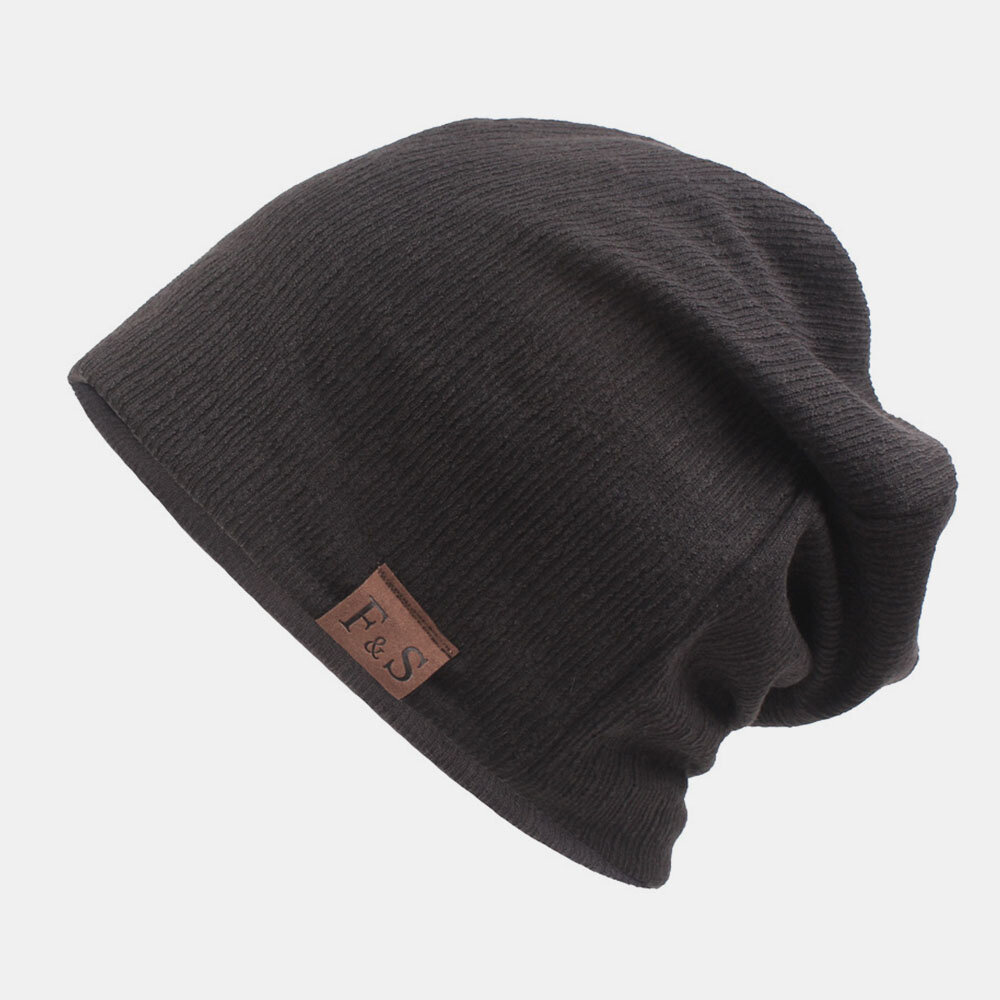 
	Unisex Thickened Winter Keep Warm Wool Cap Brimless Solid Color Knit Hat Beanie Hat