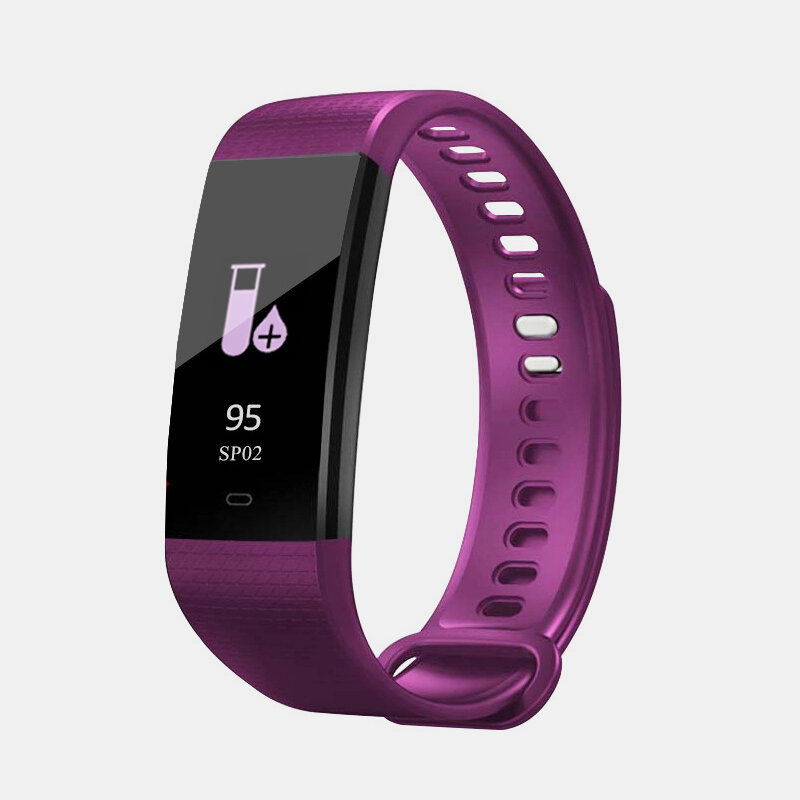 
	Smart Band Heart Rate Blood Pressure Monitor Bluetooth Color Screen Smartband Activity Monitor Fitness Tracker