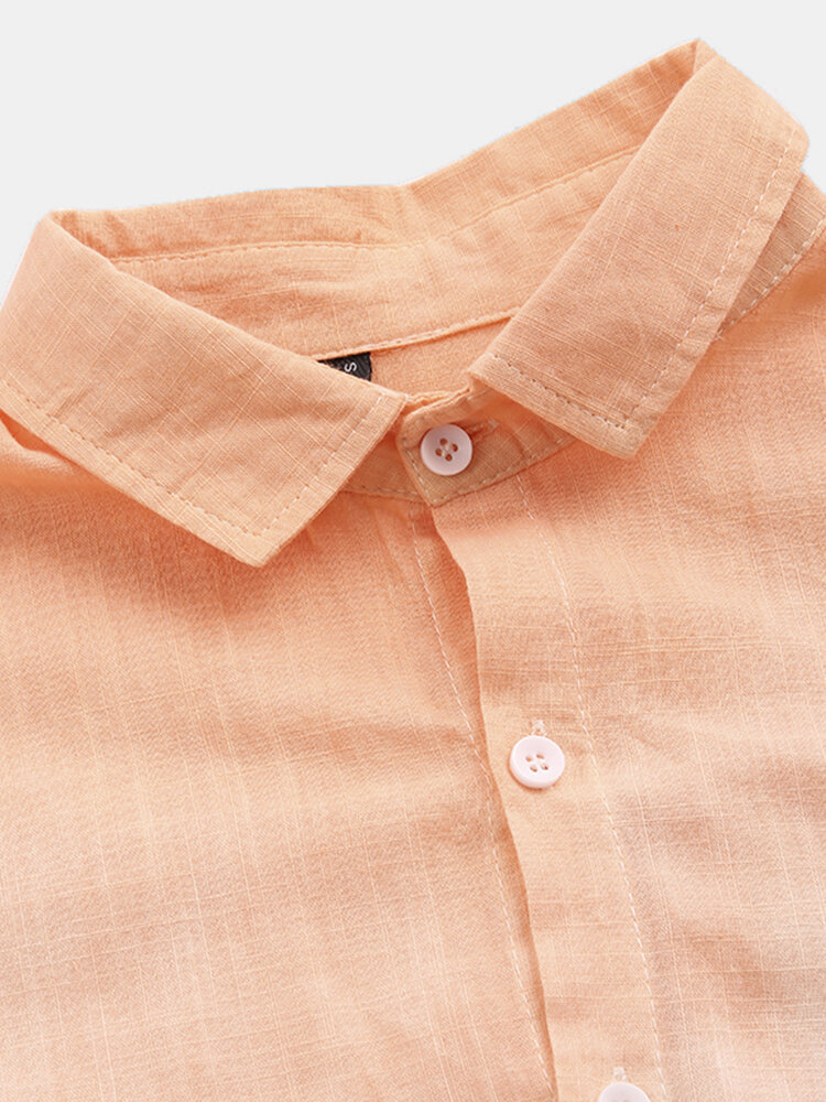 
	Men Cotton Gradient Printing Casual Long Sleeve Shirt